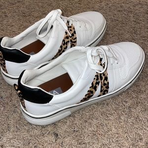 Tennis shoes gently used. Worn 2 times!